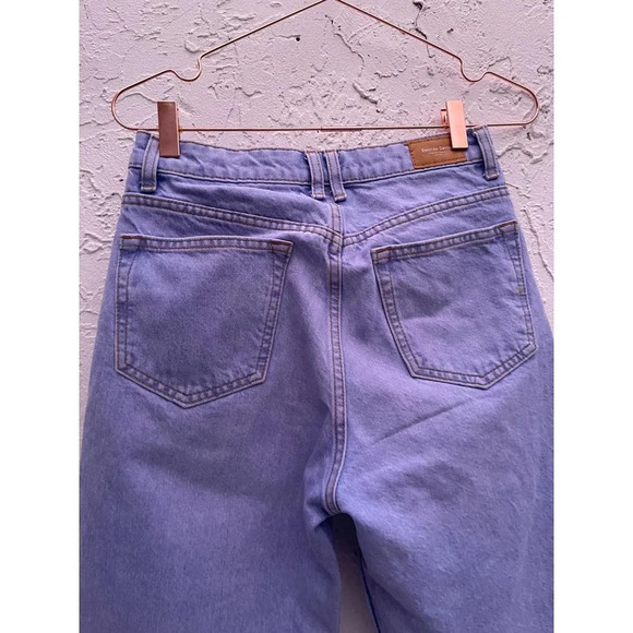 Bershka DENIM Womens Cotton Tapered Leg Mom Jeans Sz 4 - Picture 5 of 15